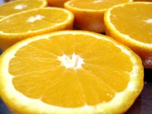 Números con distinta terminación: naranjas